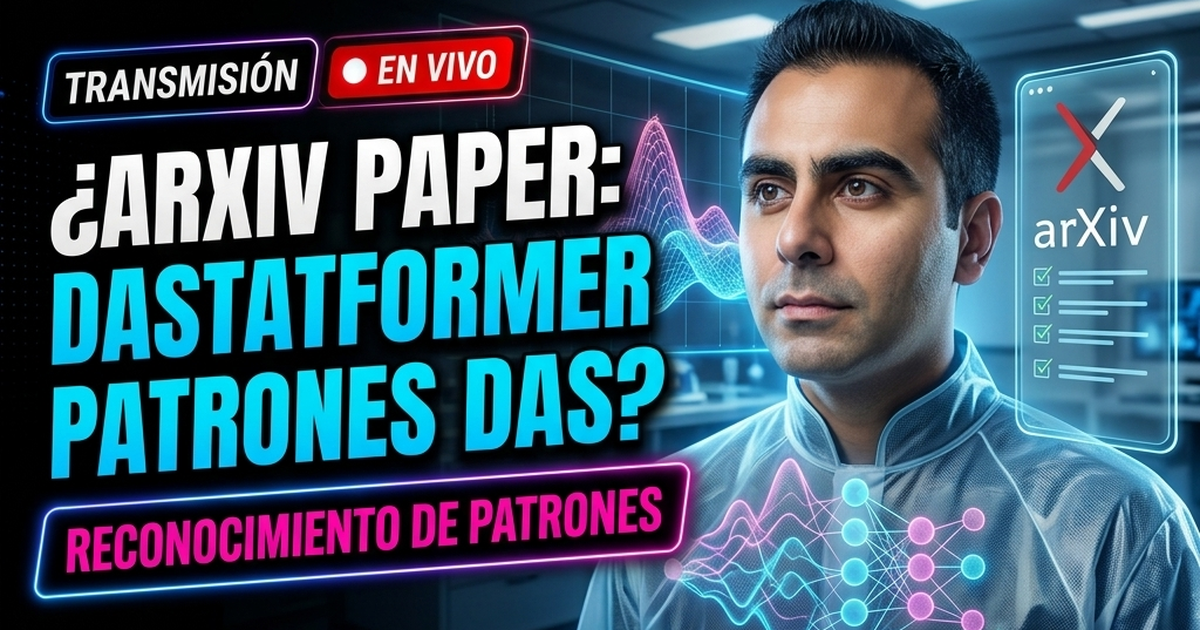 📊 Paper en arXiv: DAStatFormer para Reconocimiento de Patrones Basado en DAS
