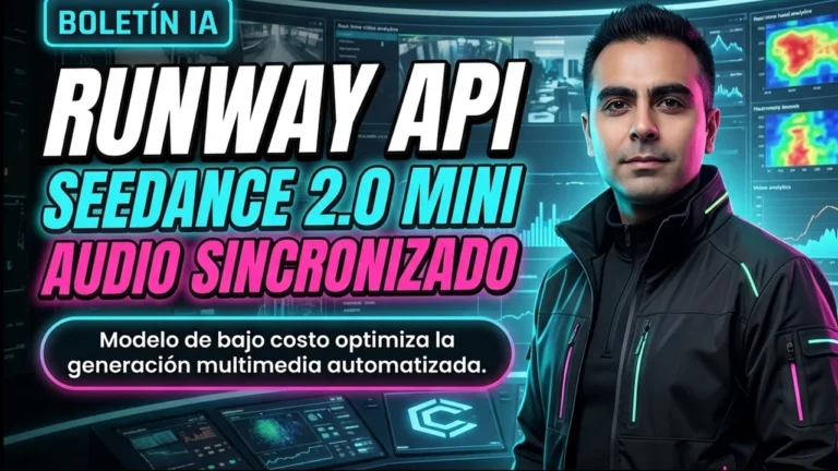 Runway API incorpora el modelo de bajo costo Seedance 2.0 Mini simplificando la generación con audio sincronizado
