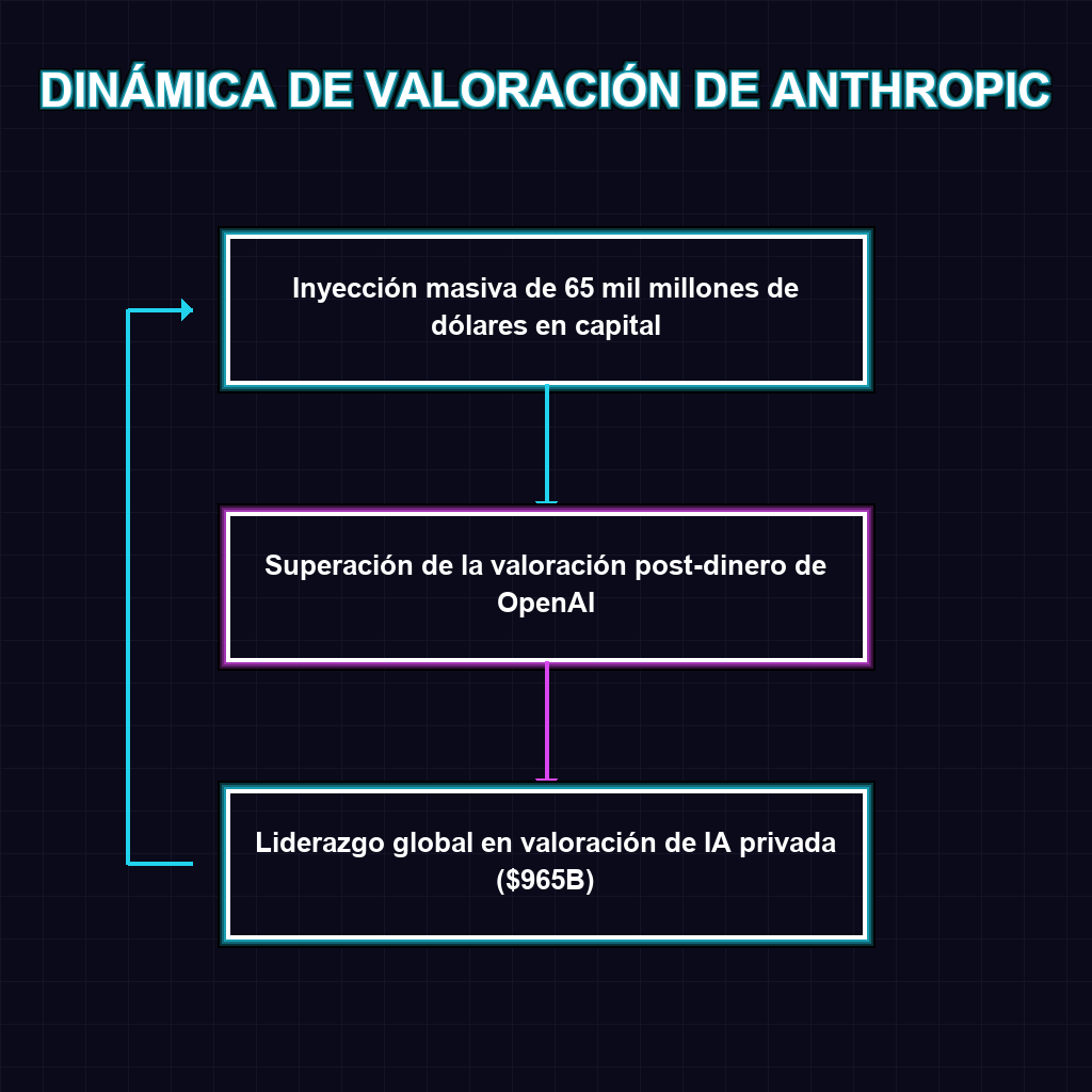DINÁMICA DE VALORACIÓN DE ANTHROPIC