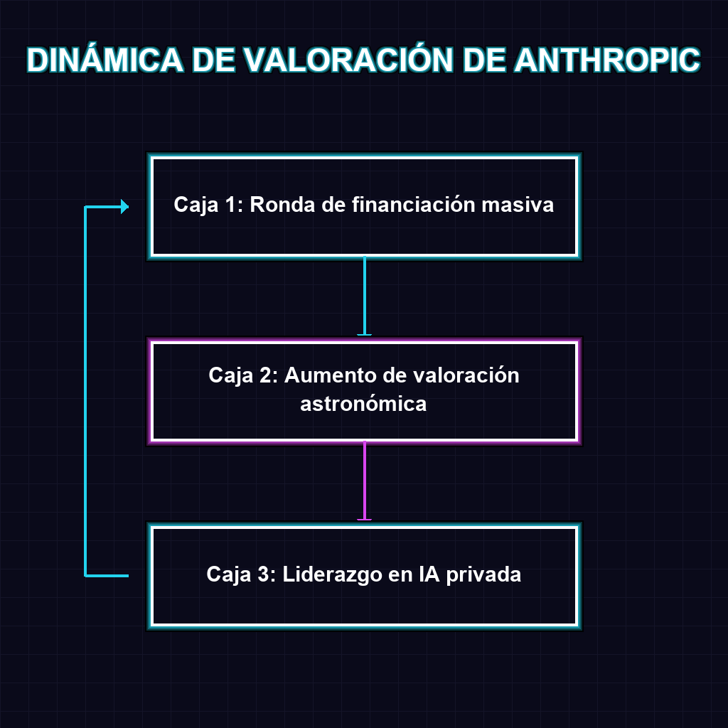 DINÁMICA DE VALORACIÓN DE ANTHROPIC