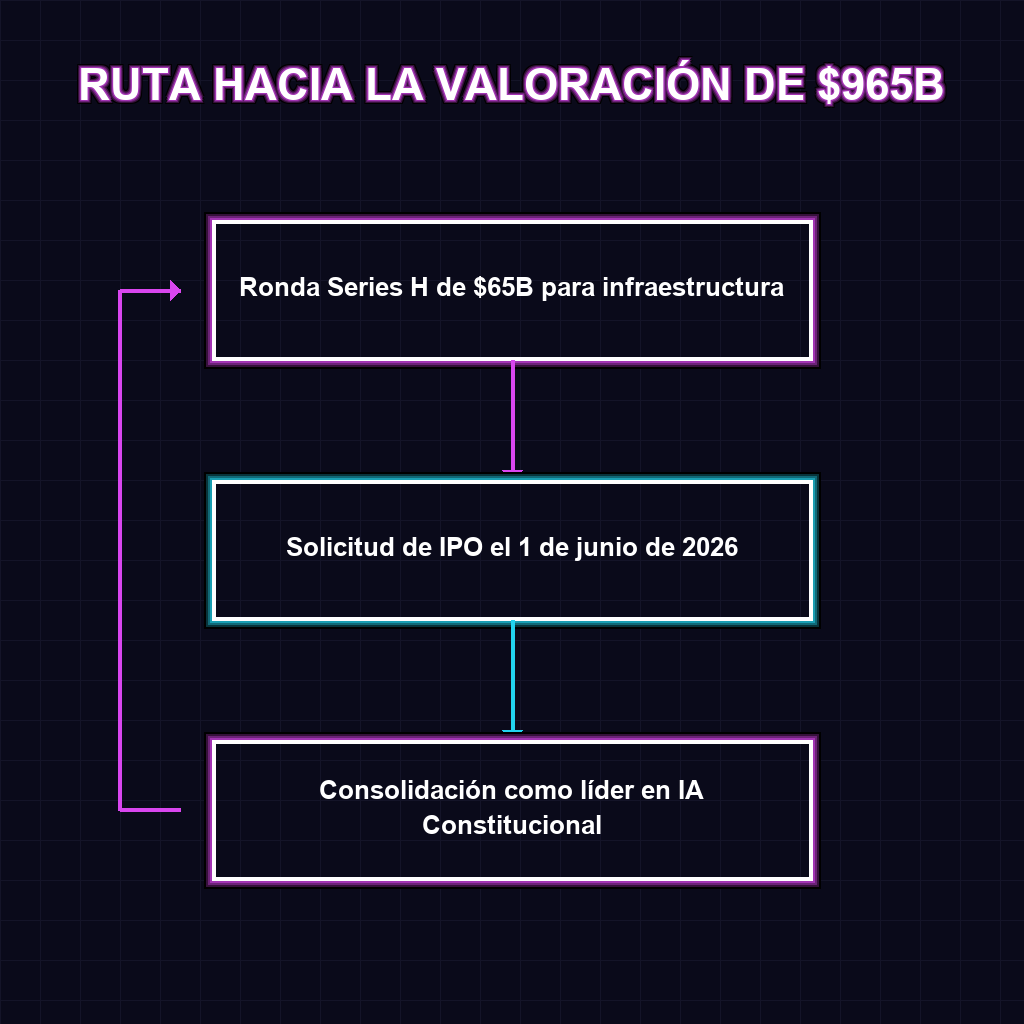 RUTA HACIA LA VALORACIÓN DE $965B