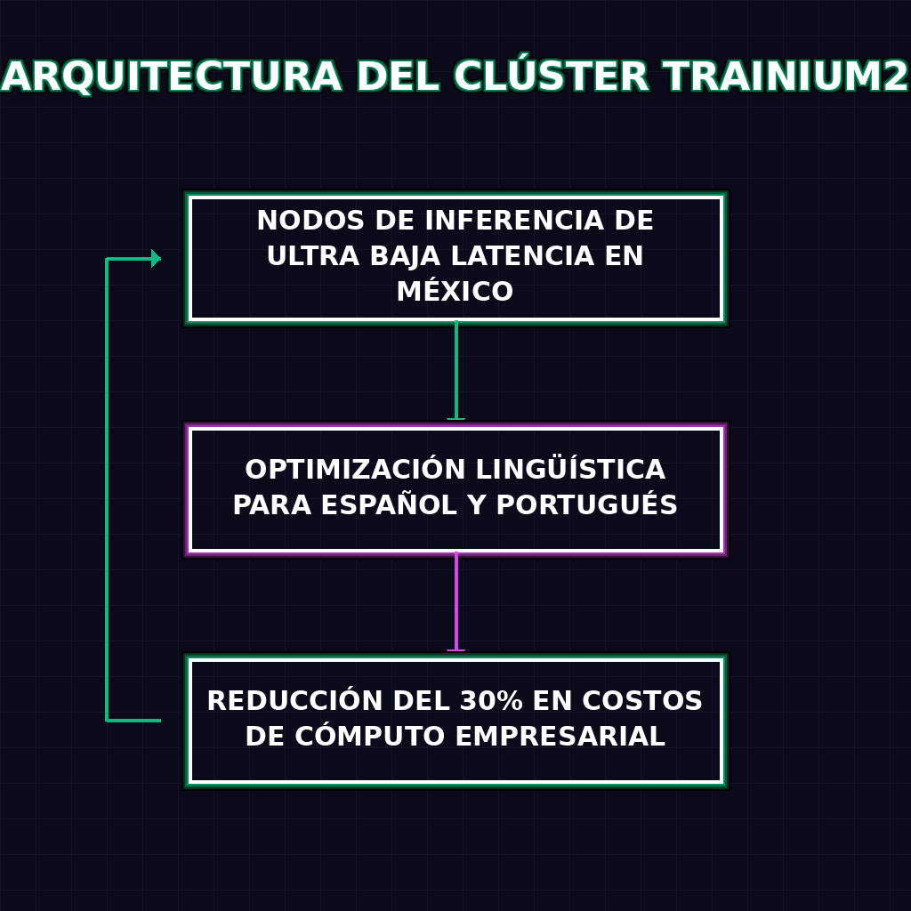 ARQUITECTURA DEL CLÚSTER TRAINIUM2