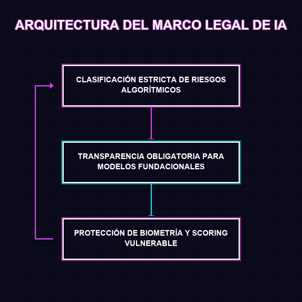 ARQUITECTURA DEL MARCO LEGAL DE IA