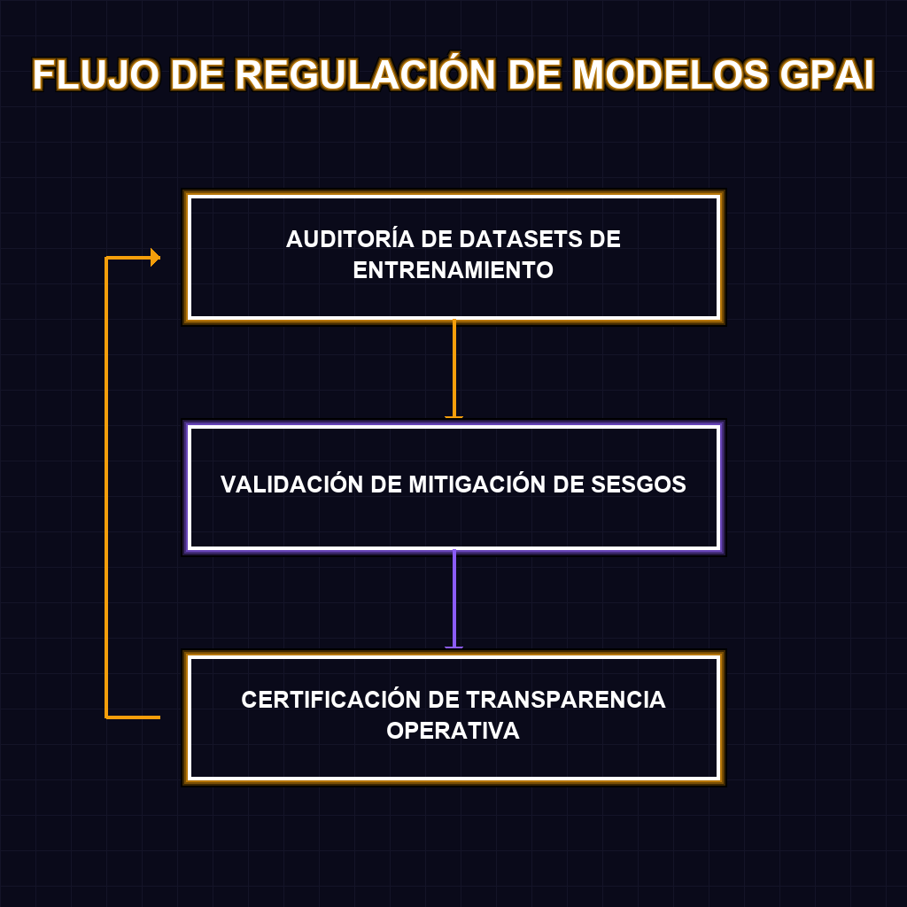 FLUJO DE REGULACIÓN DE MODELOS GPAI