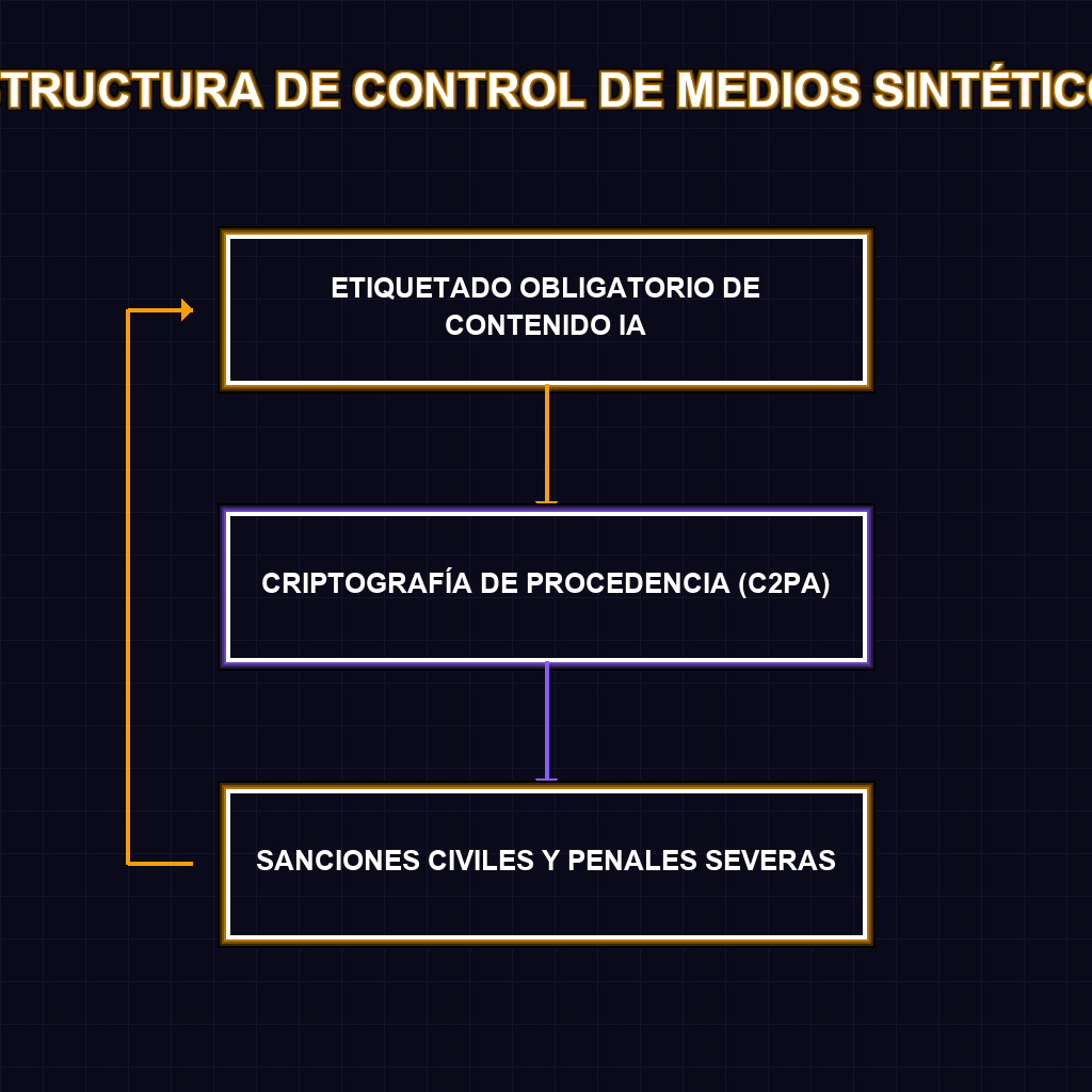ESTRUCTURA DE CONTROL DE MEDIOS SINTÉTICOS