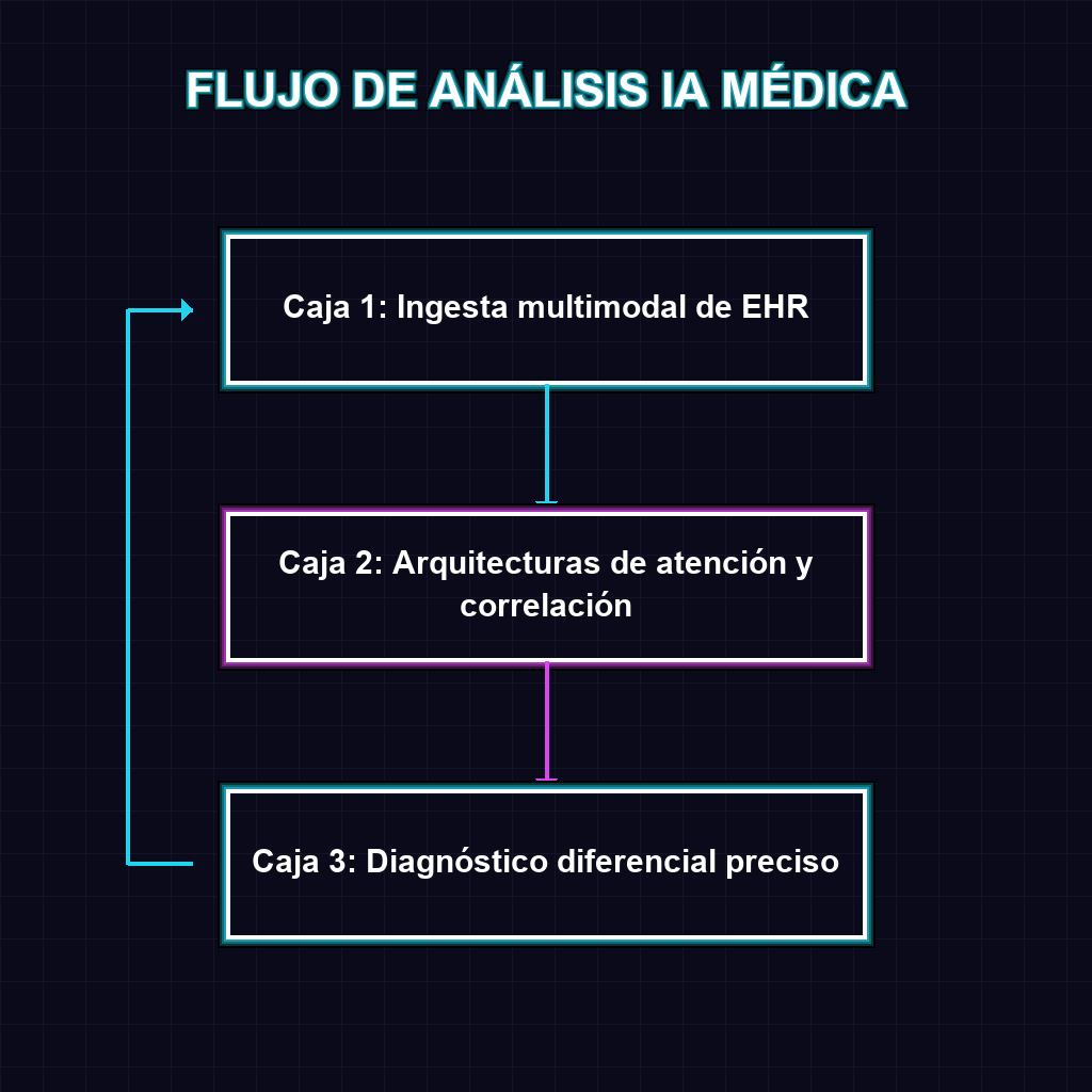 FLUJO DE ANÁLISIS IA MÉDICA