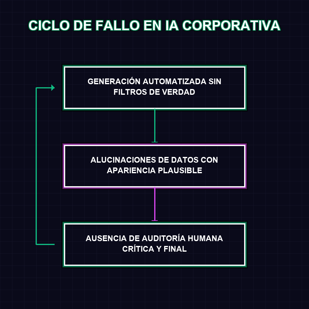 CICLO DE FALLO EN IA CORPORATIVA