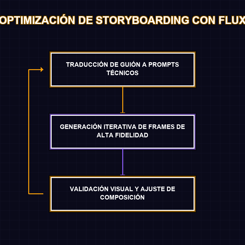 OPTIMIZACIÓN DE STORYBOARDING CON FLUX