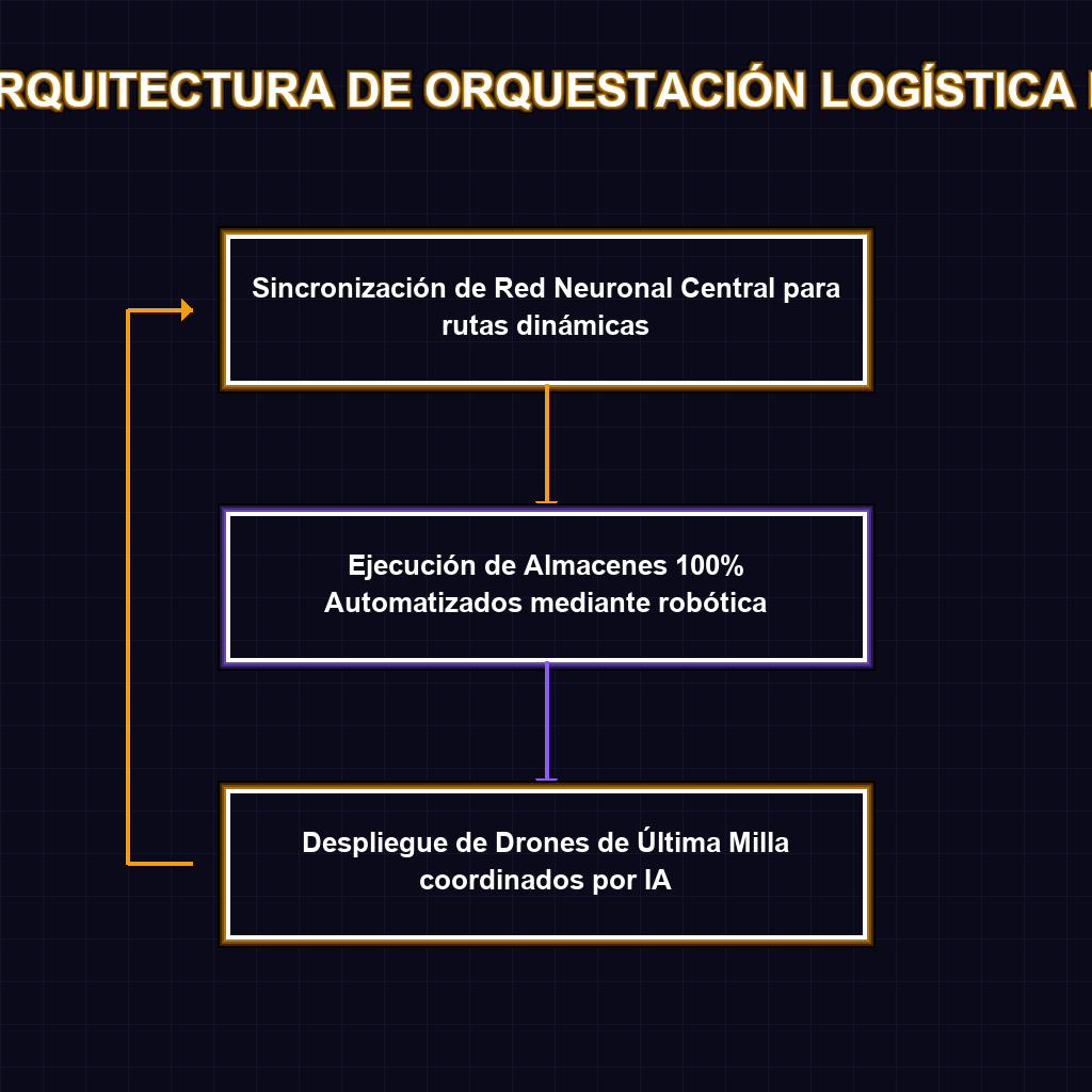 ARQUITECTURA DE ORQUESTACIÓN LOGÍSTICA IA