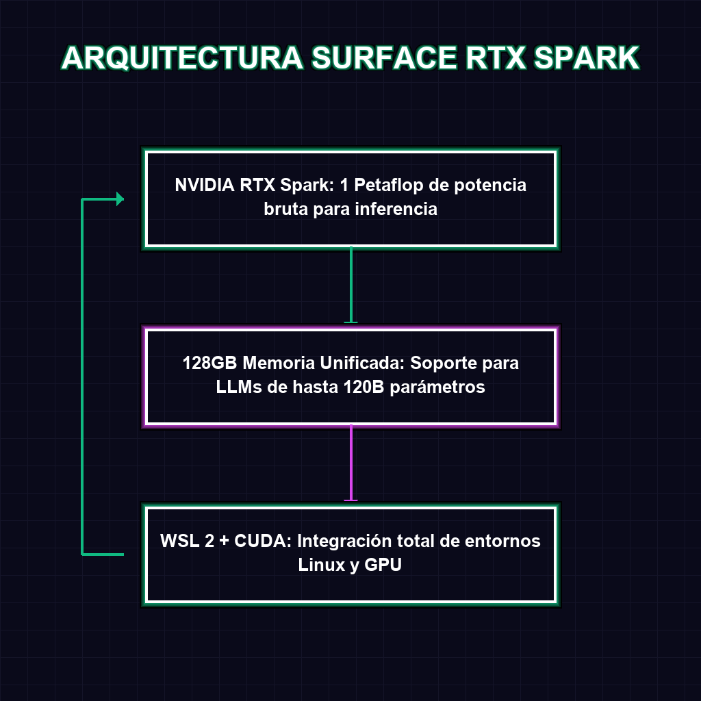 ARQUITECTURA SURFACE RTX SPARK