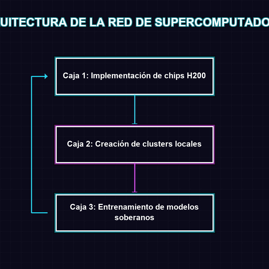 ARQUITECTURA DE LA RED DE SUPERCOMPUTADORAS