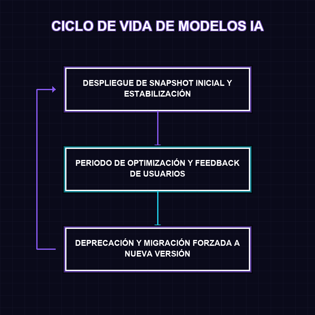 CICLO DE VIDA DE MODELOS IA