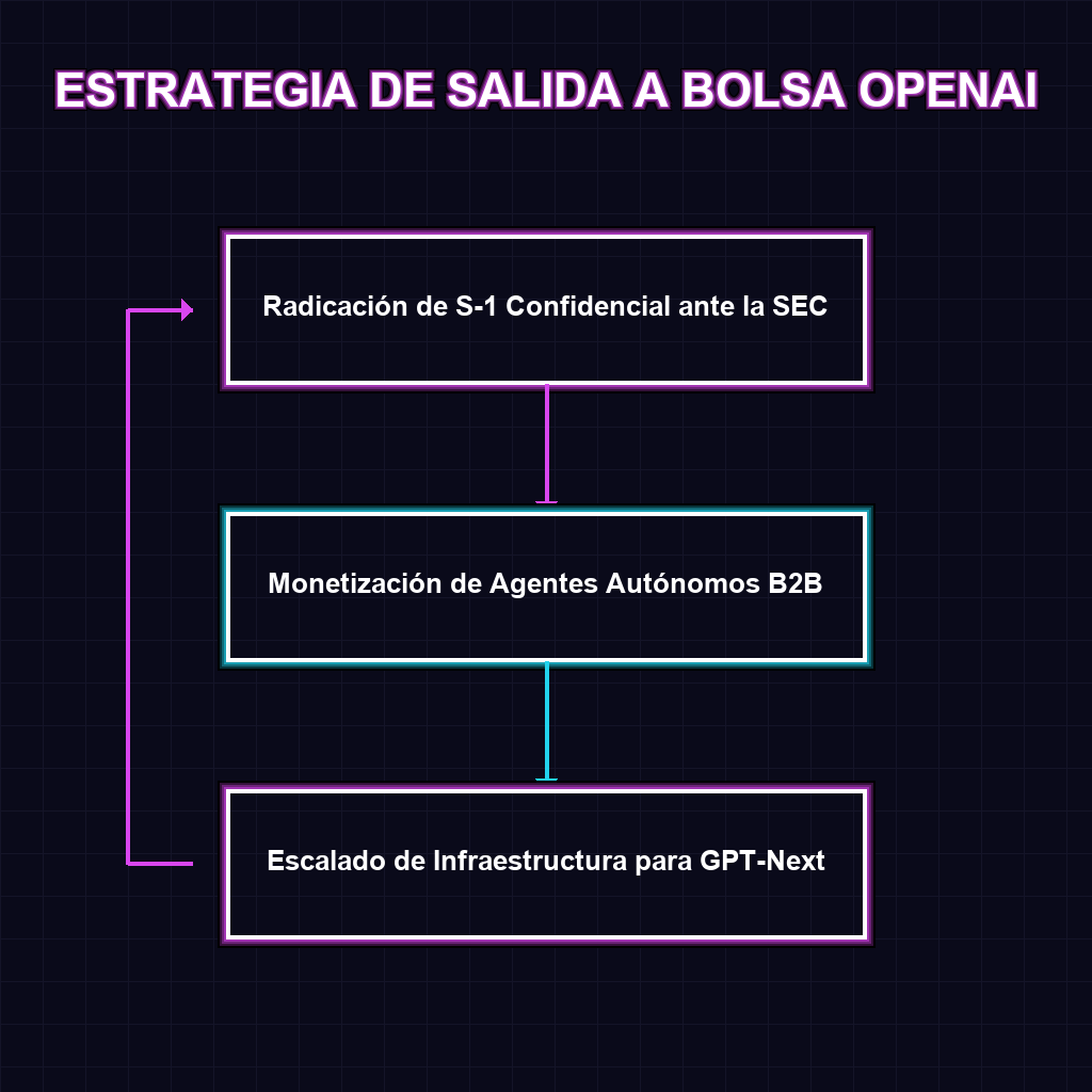 ESTRATEGIA DE SALIDA A BOLSA OPENAI