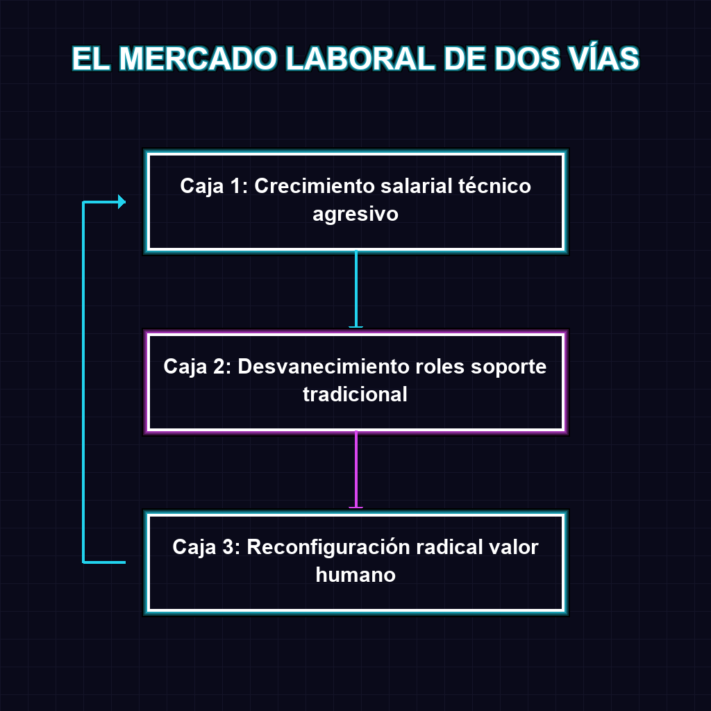 EL MERCADO LABORAL DE DOS VÍAS