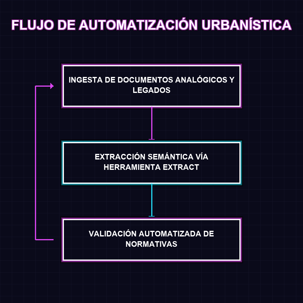 FLUJO DE AUTOMATIZACIÓN URBANÍSTICA