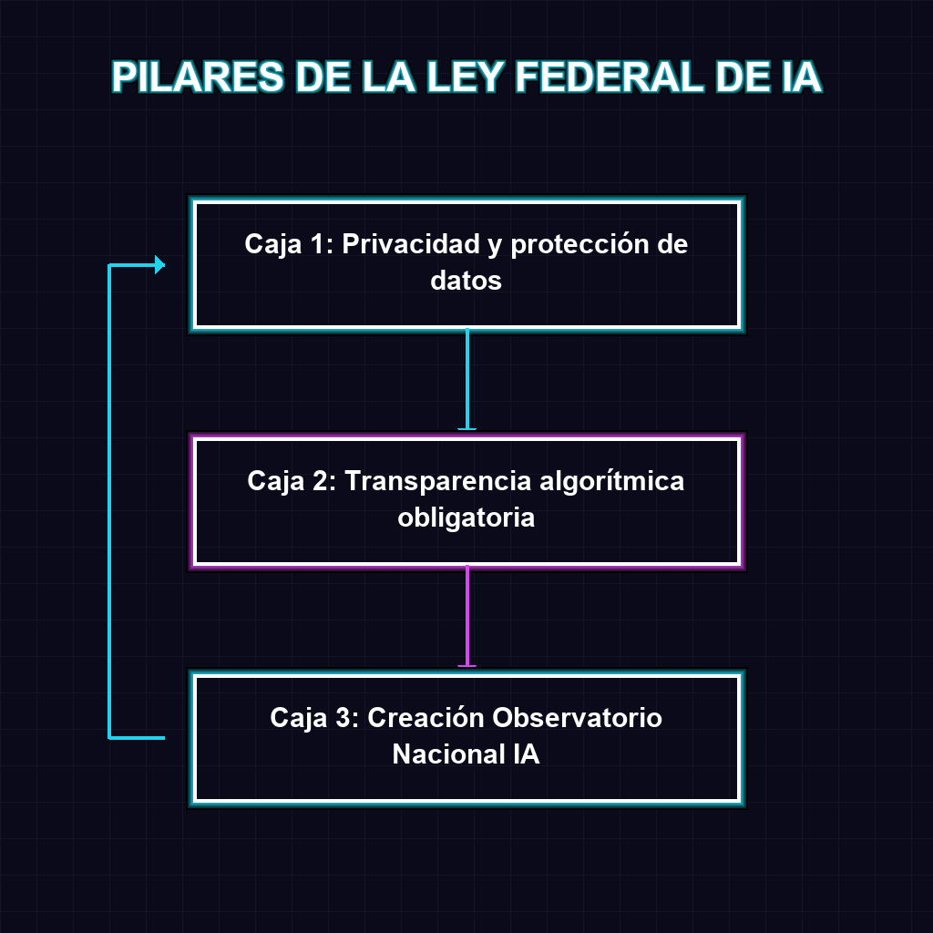 PILARES DE LA LEY FEDERAL DE IA