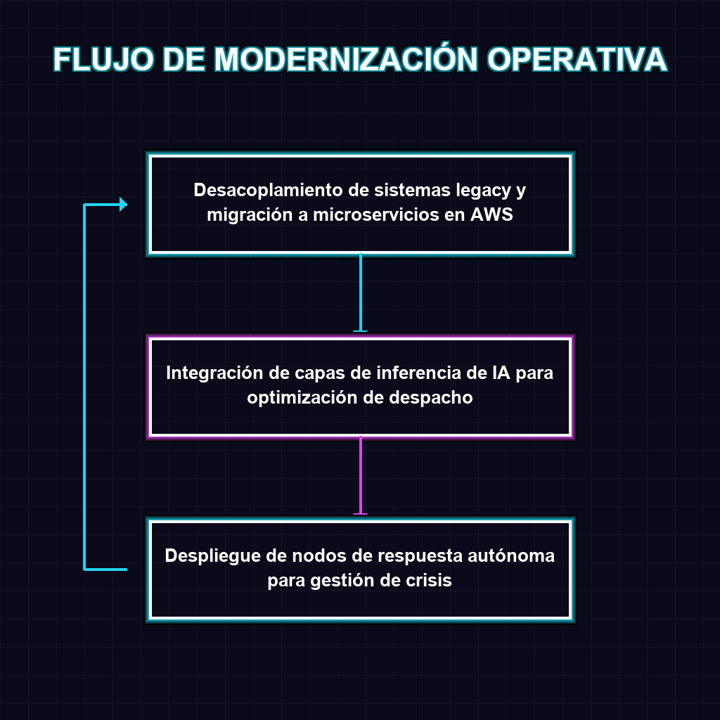 FLUJO DE MODERNIZACIÓN OPERATIVA