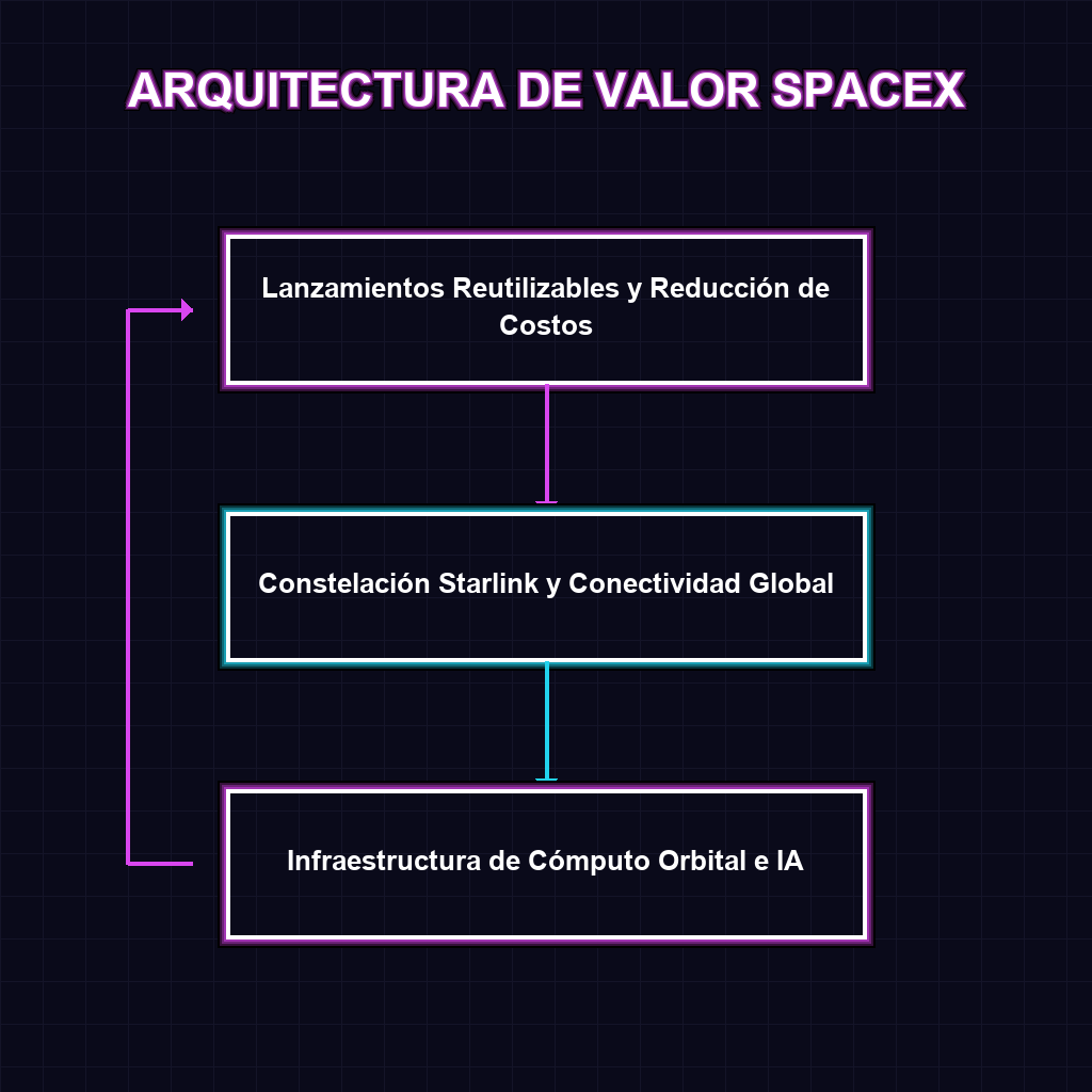 ARQUITECTURA DE VALOR SPACEX