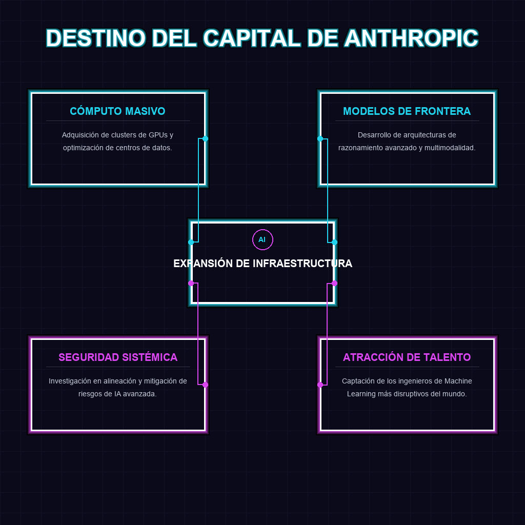 DESTINO DEL CAPITAL DE ANTHROPIC