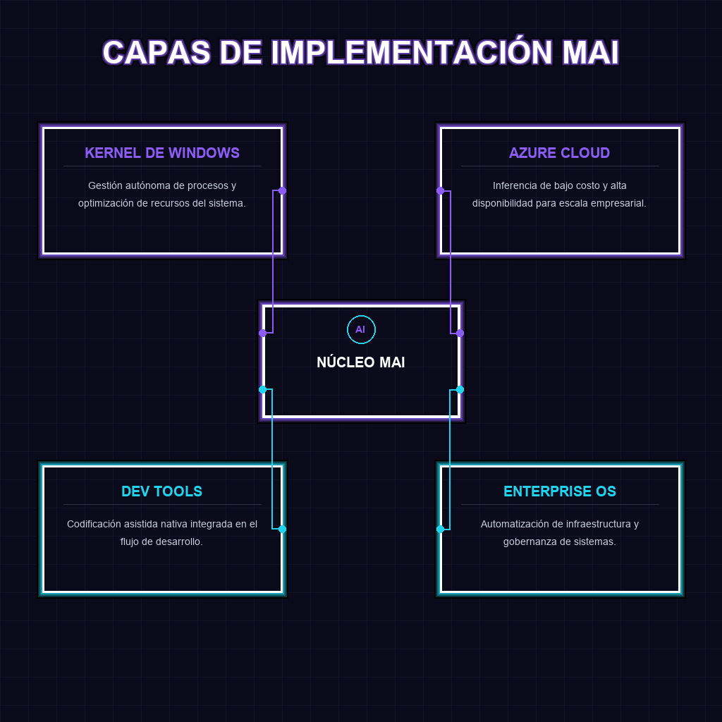 CAPAS DE IMPLEMENTACIÓN MAI