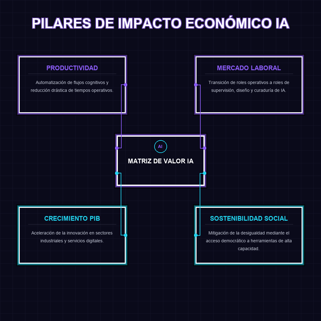 PILARES DE IMPACTO ECONÓMICO IA