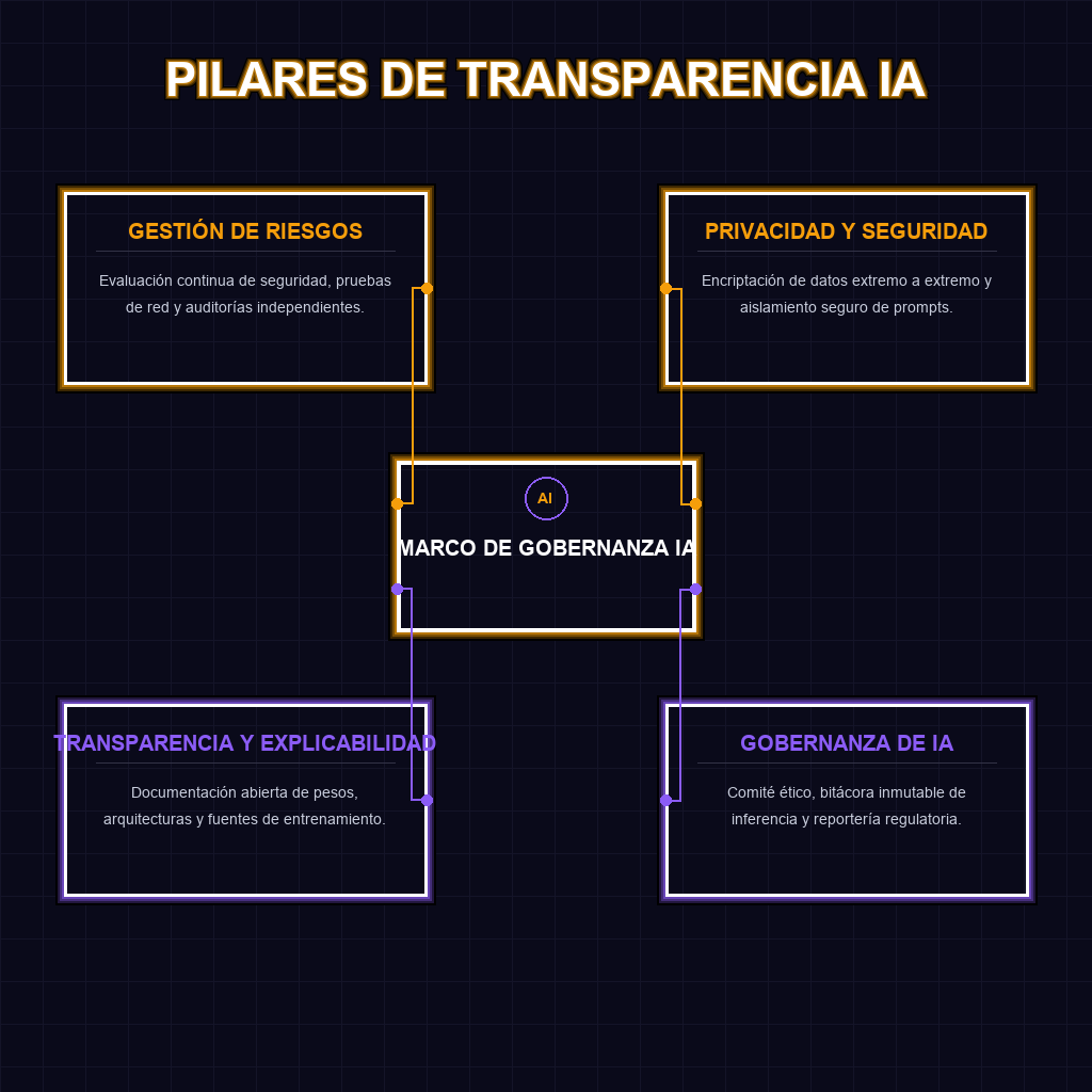 PILARES DE TRANSPARENCIA IA