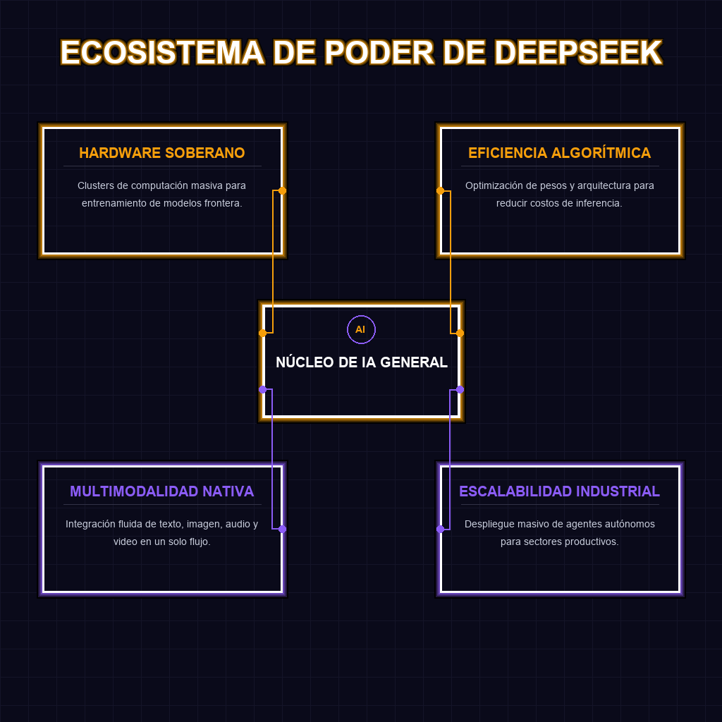 ECOSISTEMA DE PODER DE DEEPSEEK