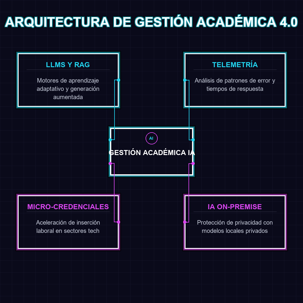 ARQUITECTURA DE GESTIÓN ACADÉMICA 4.0