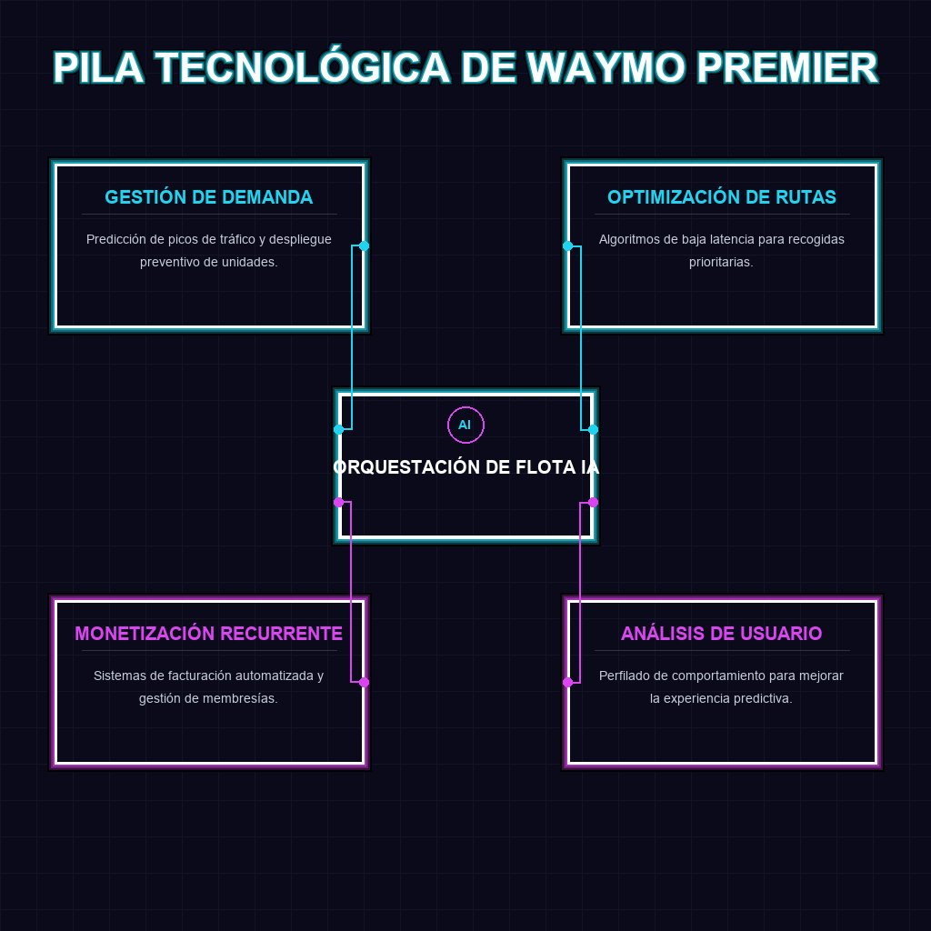 PILA TECNOLÓGICA DE WAYMO PREMIER