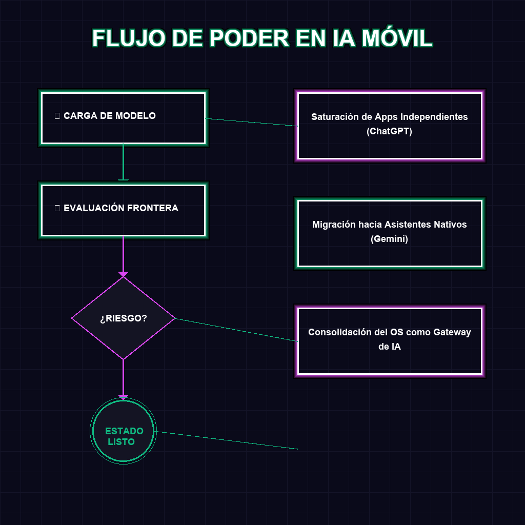 FLUJO DE PODER EN IA MÓVIL