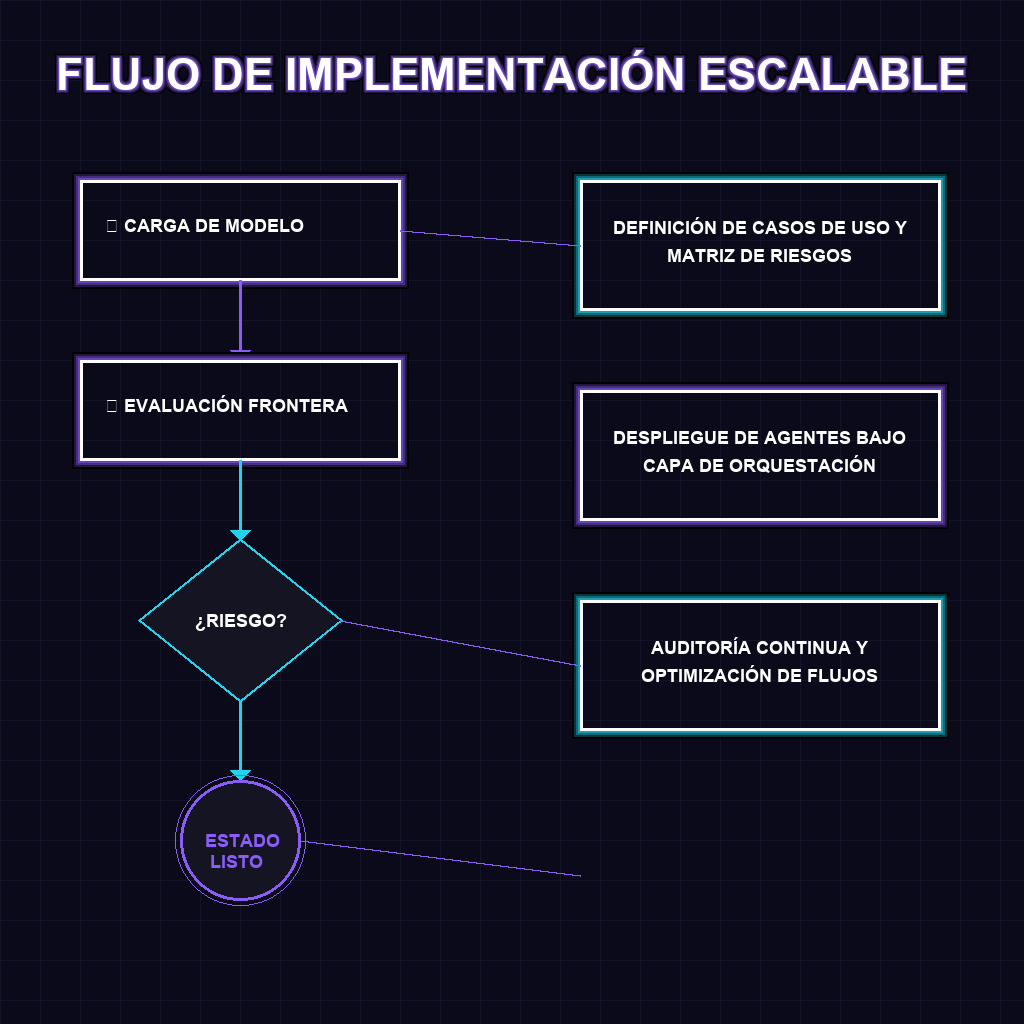 FLUJO DE IMPLEMENTACIÓN ESCALABLE