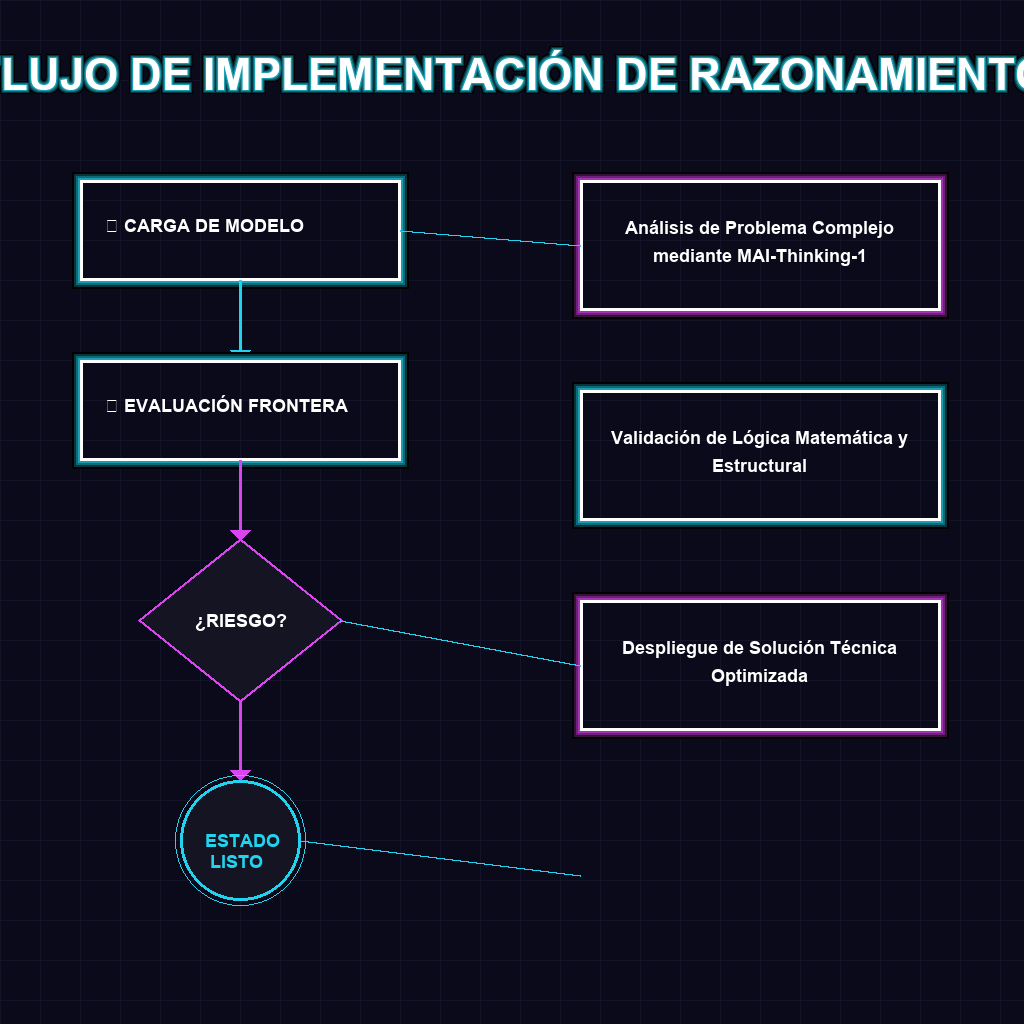 FLUJO DE IMPLEMENTACIÓN DE RAZONAMIENTO
