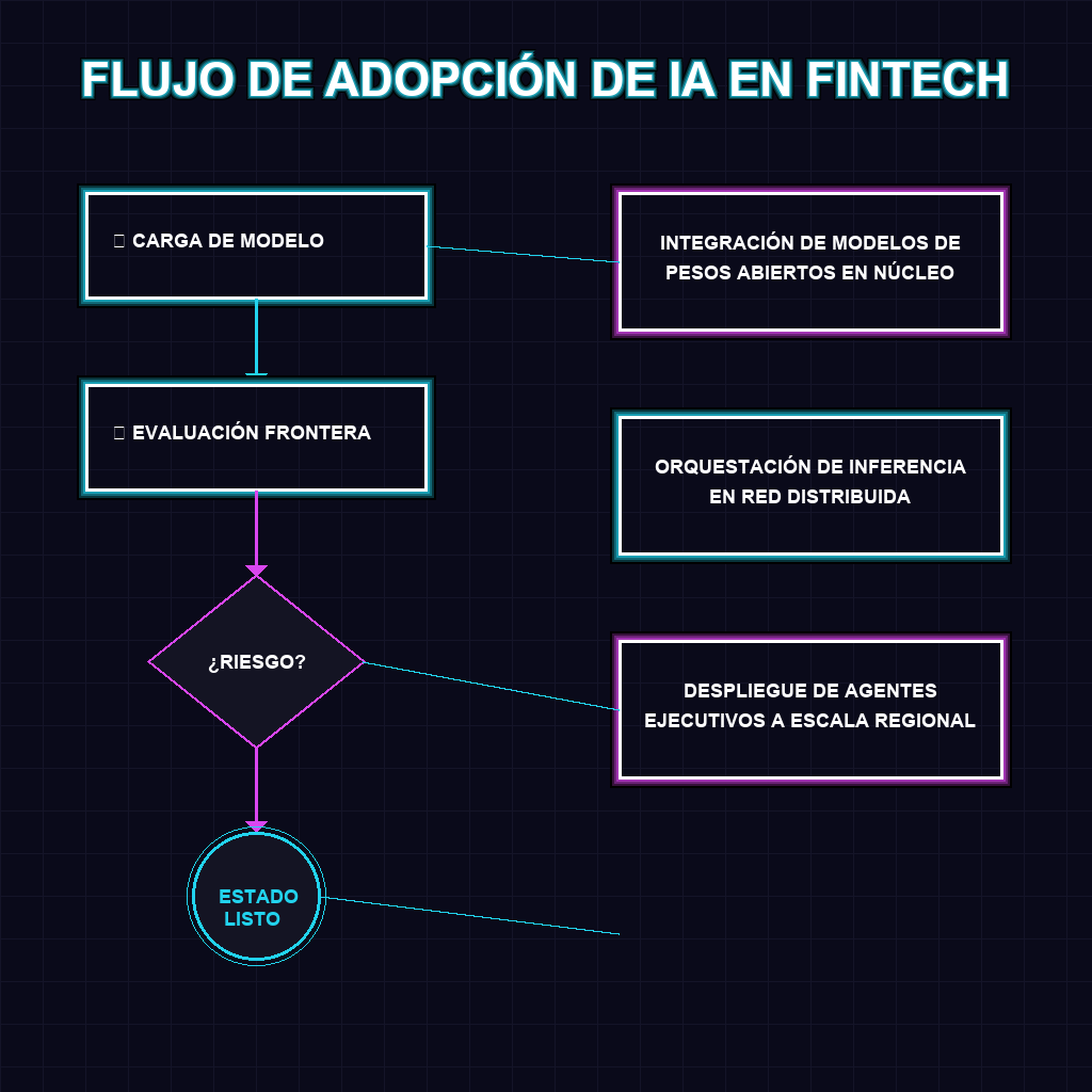 FLUJO DE ADOPCIÓN DE IA EN FINTECH