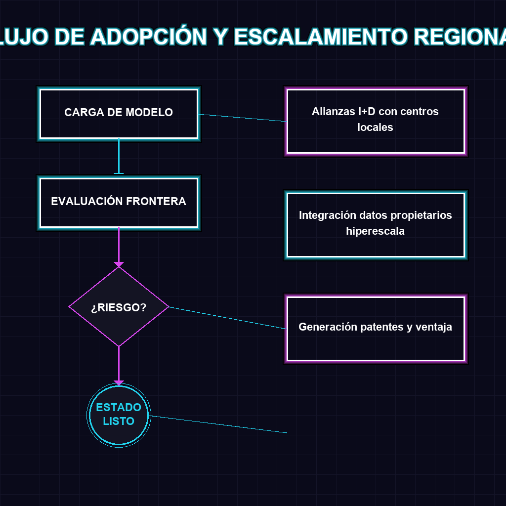 FLUJO DE ADOPCIÓN Y ESCALAMIENTO REGIONAL