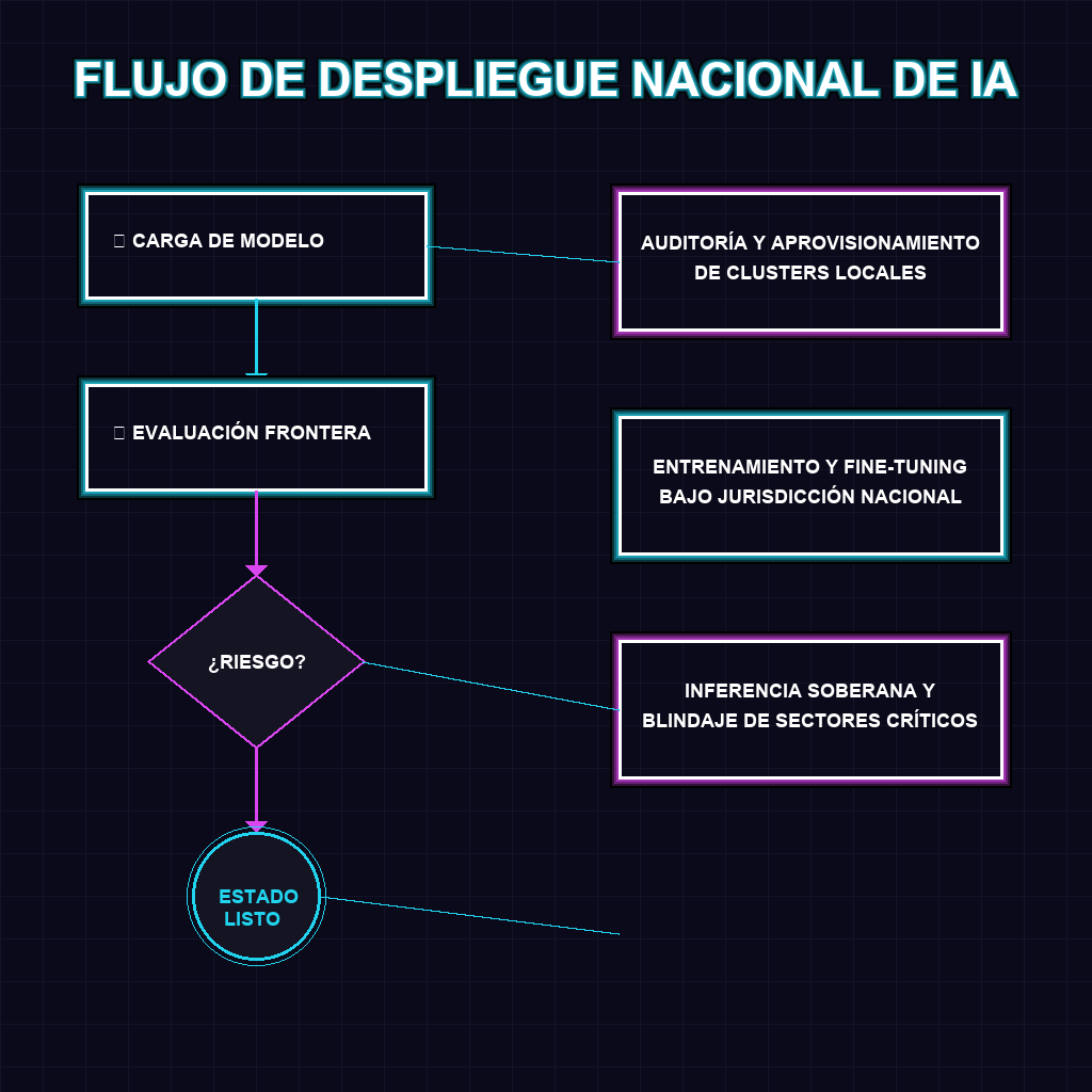 FLUJO DE DESPLIEGUE NACIONAL DE IA