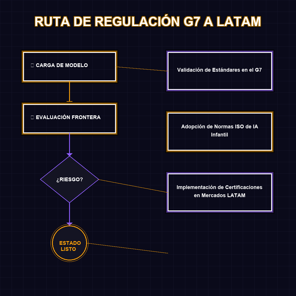 RUTA DE REGULACIÓN G7 A LATAM
