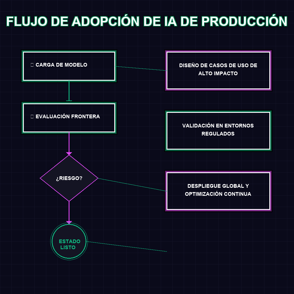 FLUJO DE ADOPCIÓN DE IA DE PRODUCCIÓN
