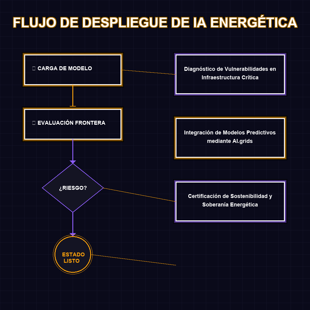 FLUJO DE DESPLIEGUE DE IA ENERGÉTICA