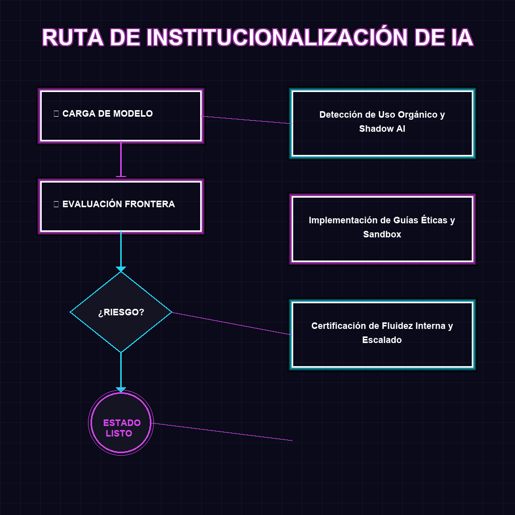 RUTA DE INSTITUCIONALIZACIÓN DE IA