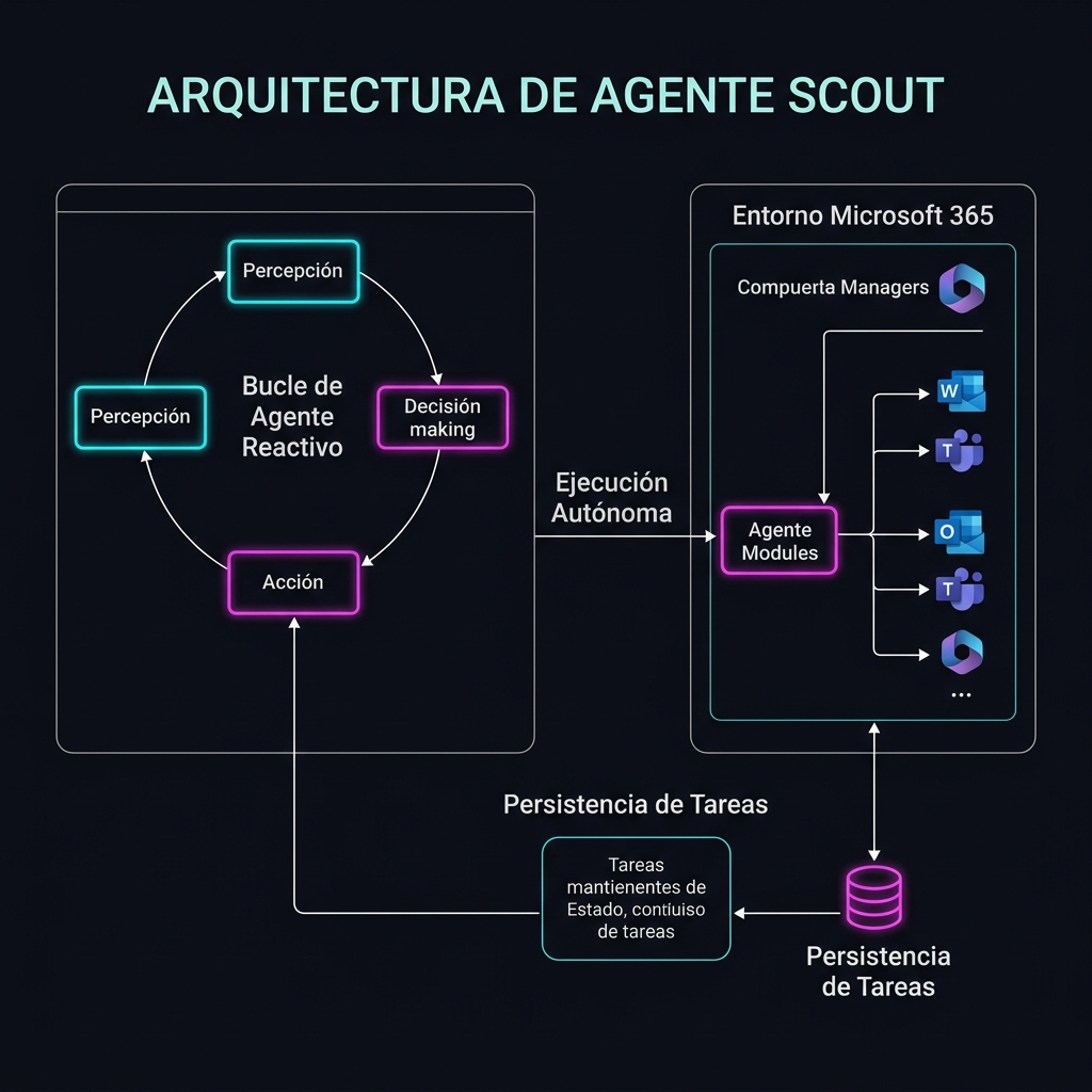 Arquitectura de Agente - Microsoft Scout