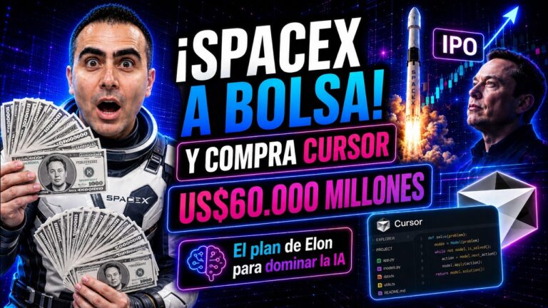Portada del artículo: SpaceX IPO y el Plan de Elon Musk: Dominando la IA y el Espacio