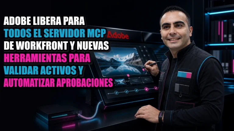 Adobe libera para todos el servidor MCP de Workfront y nuevas herramientas para validar activos y automatizar aprobaciones