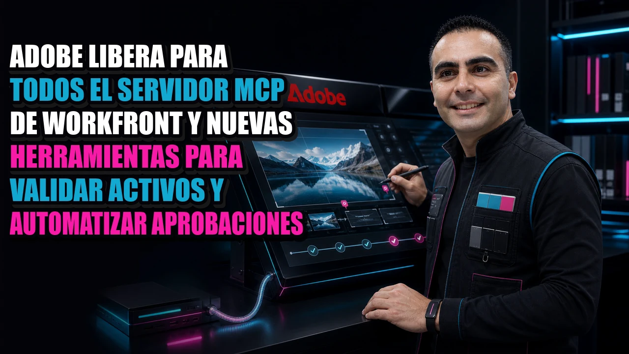 Portada de Adobe libera para todos el servidor MCP de Workfront y nuevas herramientas para validar activos y automatizar aprobaciones