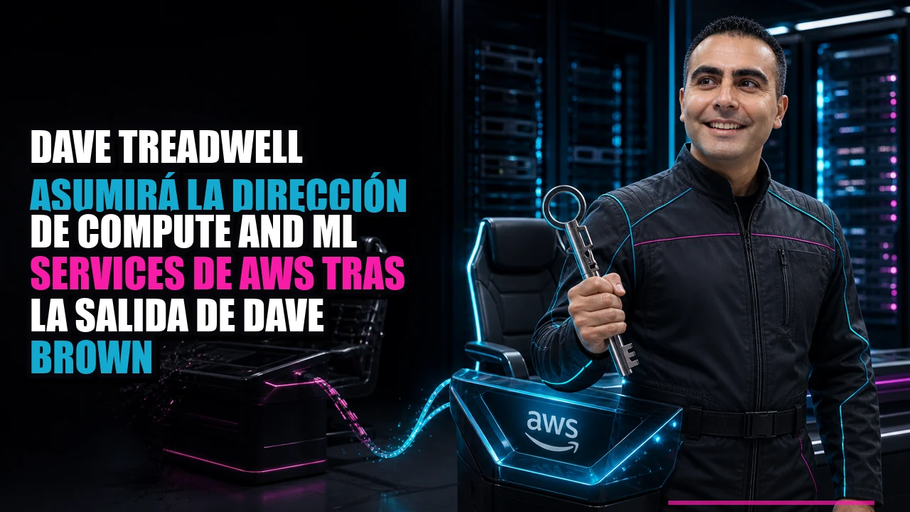 Portada de Dave Treadwell asumirá la dirección de Compute and ML Services de AWS tras la salida de Dave Brown