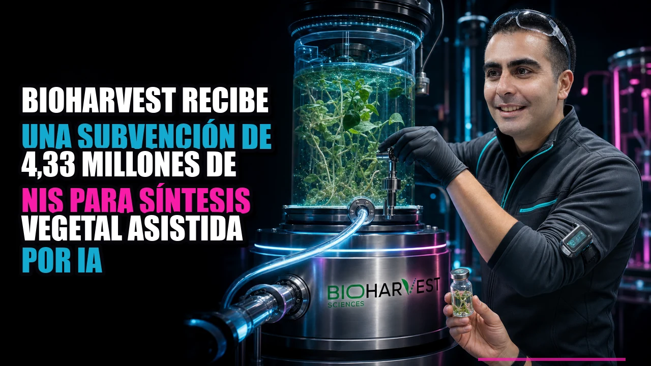 Portada de BioHarvest recibe una subvención de 4,33 millones de NIS para síntesis vegetal asistida por IA
