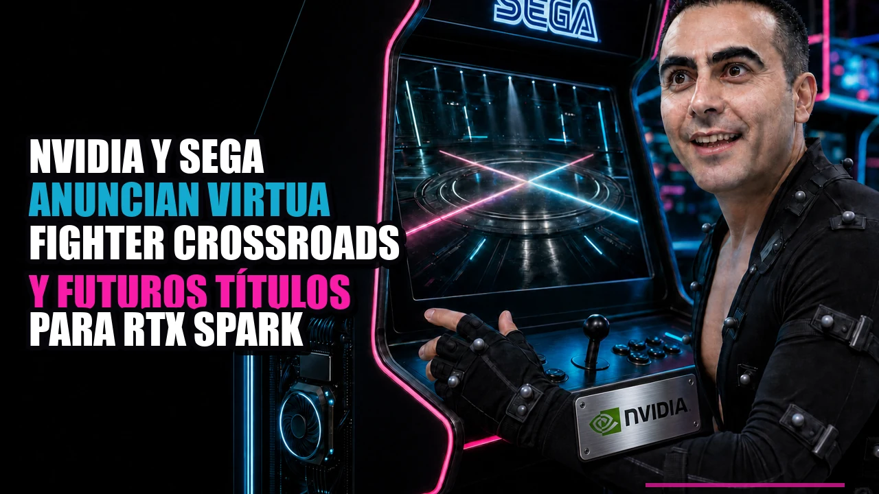 Portada de NVIDIA y SEGA anuncian VIRTUA FIGHTER CROSSROADS y futuros títulos para RTX Spark