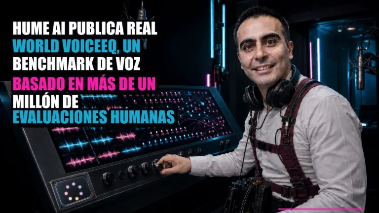 Hume AI publica Real World VoiceEQ, un benchmark de voz basado en más de un millón de evaluaciones humanas