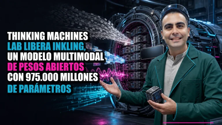 Thinking Machines Lab libera Inkling, un modelo multimodal de pesos abiertos con 975.000 millones de parámetros