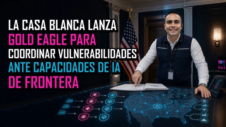 La Casa Blanca lanza GOLD EAGLE para coordinar vulnerabilidades ante capacidades de IA de frontera