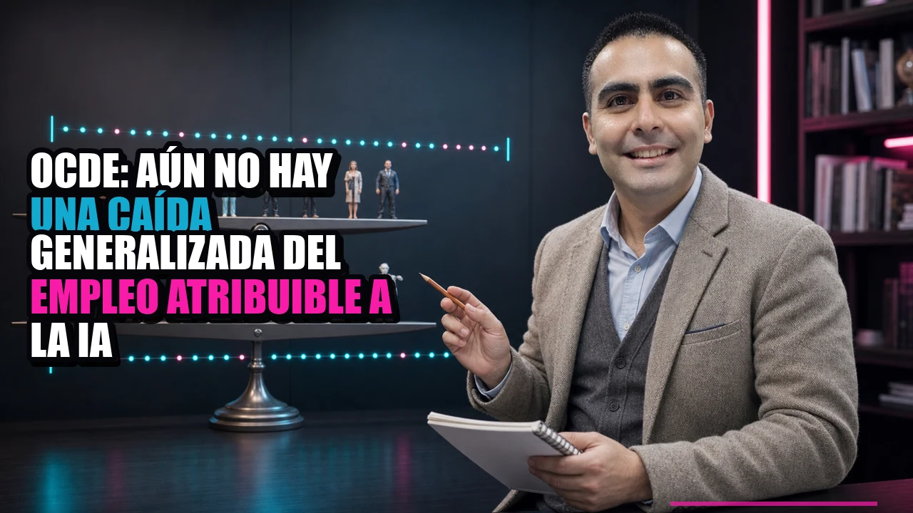 Portada de OCDE: aún no hay una caída generalizada del empleo atribuible a la IA